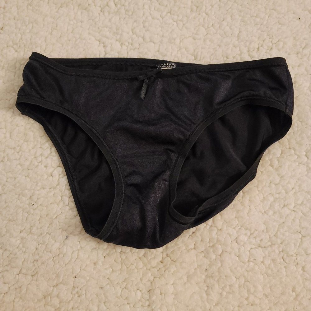 Victoria's Secret Panty Satin Wide Side Bikini New Without Tags 2004 Y2K
